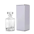 Whiskey Decanter - Square - 750mL — Whiskey decanter 750mL with gift box