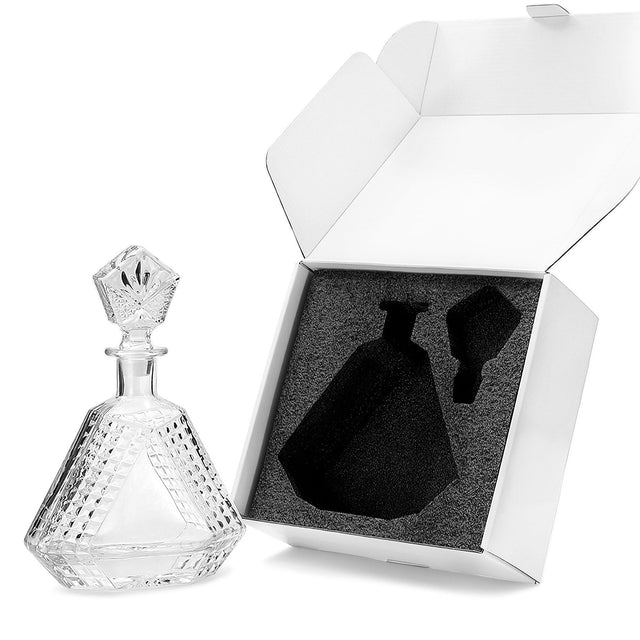 Whiskey Decanter - Triangle - 650ML — Triangle Whiskey Decanter