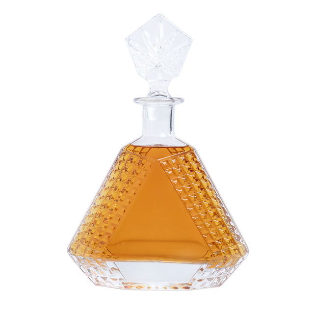 Whiskey Decanter - Triangle - 650ML — 600mL Whiskey Decanter