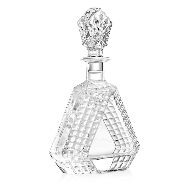 Whiskey Decanter - Triangle - 650ML — elegant whiskey decanter