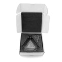 Whiskey Decanter - Triangle - 650ML — Triangle Glass Decanter in foam box