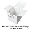 Whiskey Rocks Glasses — Each Glass Individually Packaged in Gift Box