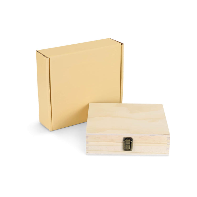 Wood Cigar Boxes — Wood Cigar Box Natural