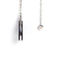 Wood Pendant Necklace — engravable wood pendant necklace double sided for engraving