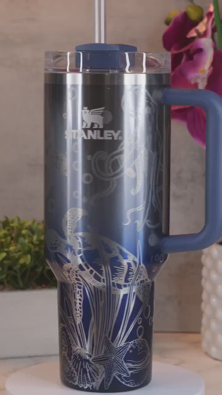 Stanley 30/40 oz Quencher Ocean Life