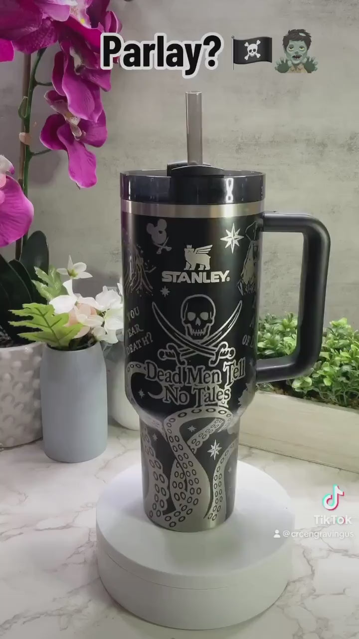 Stanley 30/40oz Quencher  The Dead Men Tell No Tales