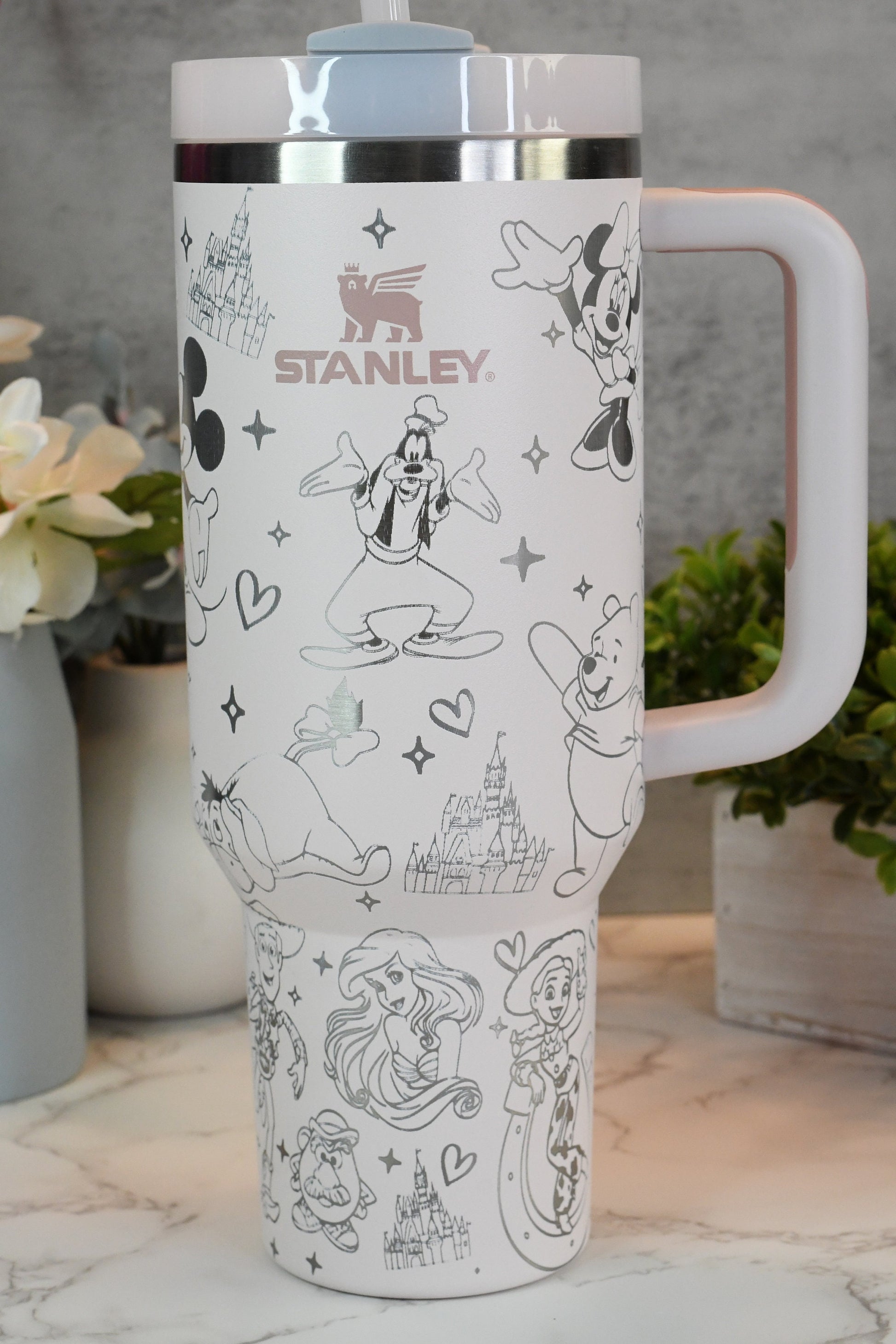 Stanley 40 oz Quencher Magic Characters 360 Laser Engraving Gifts for – CRC  Engraving US