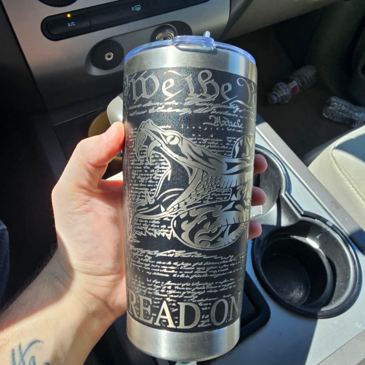 CRC Engraving work example 5