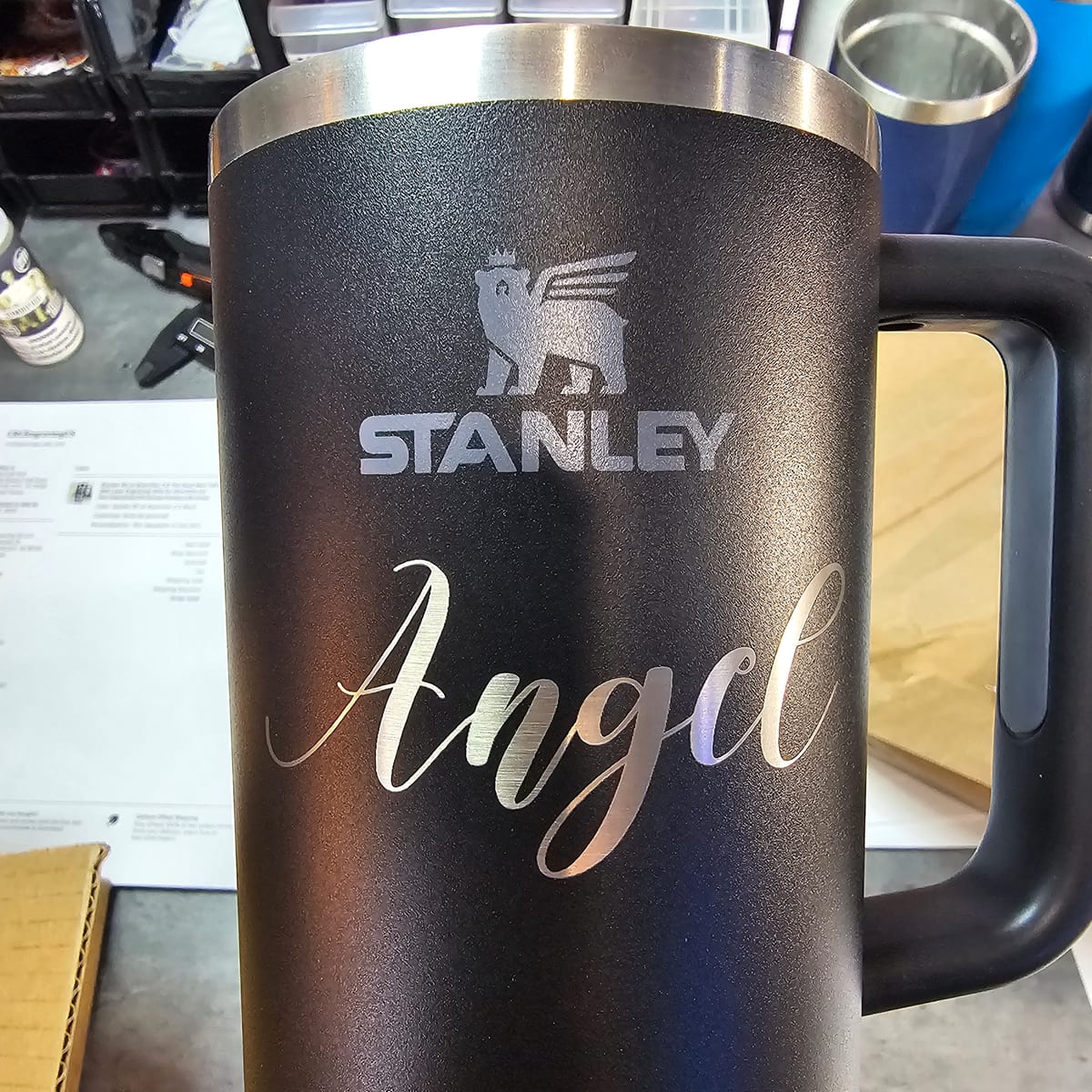 CRC Engraving work example 10