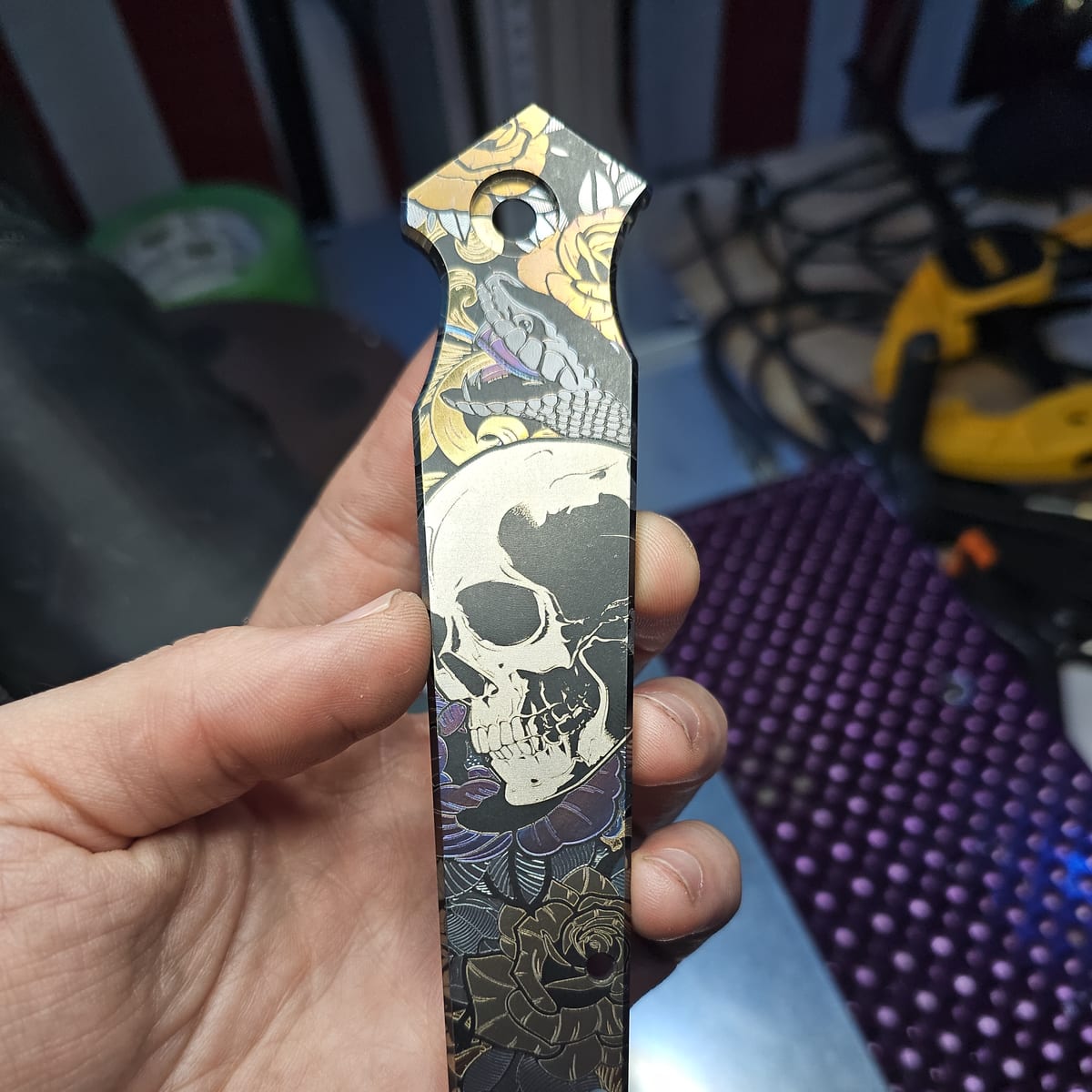 CRC Engraving work example 50